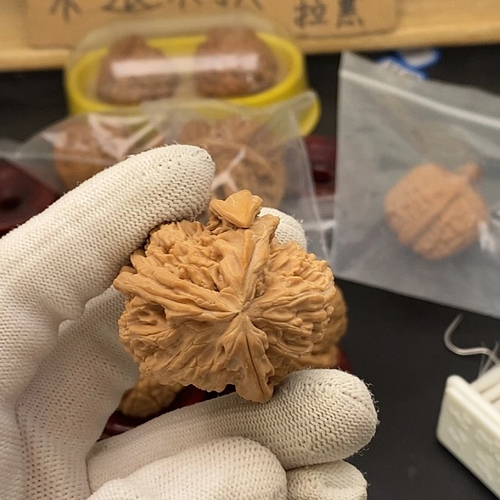 幸***运吊坠文玩核桃瑕疵不退不换