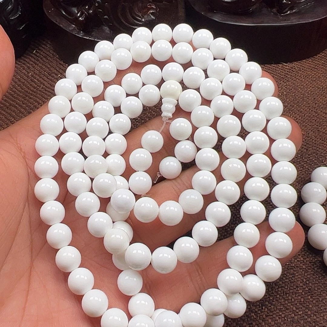 手串白玉菩提好的0.8