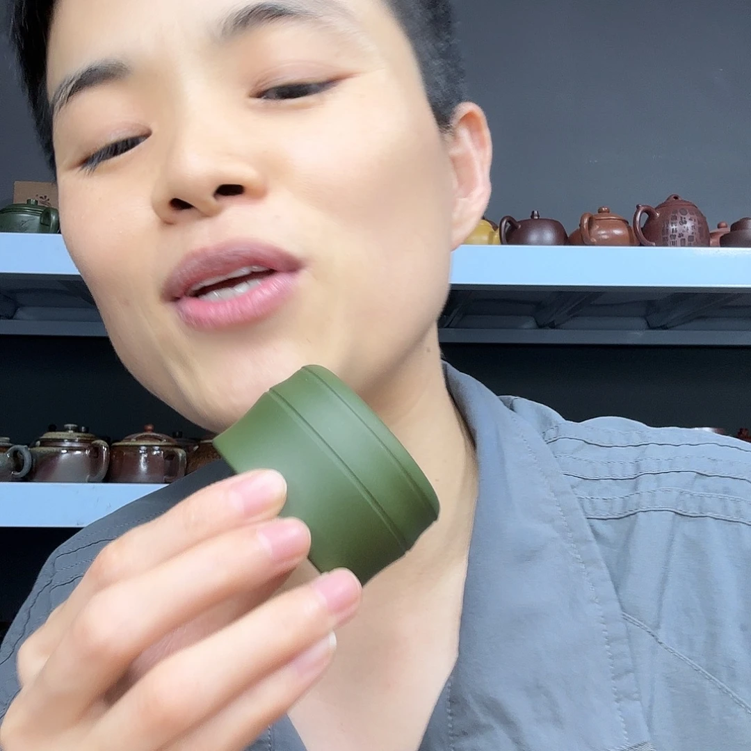 底槽青茶壶民间手艺人全手工制作