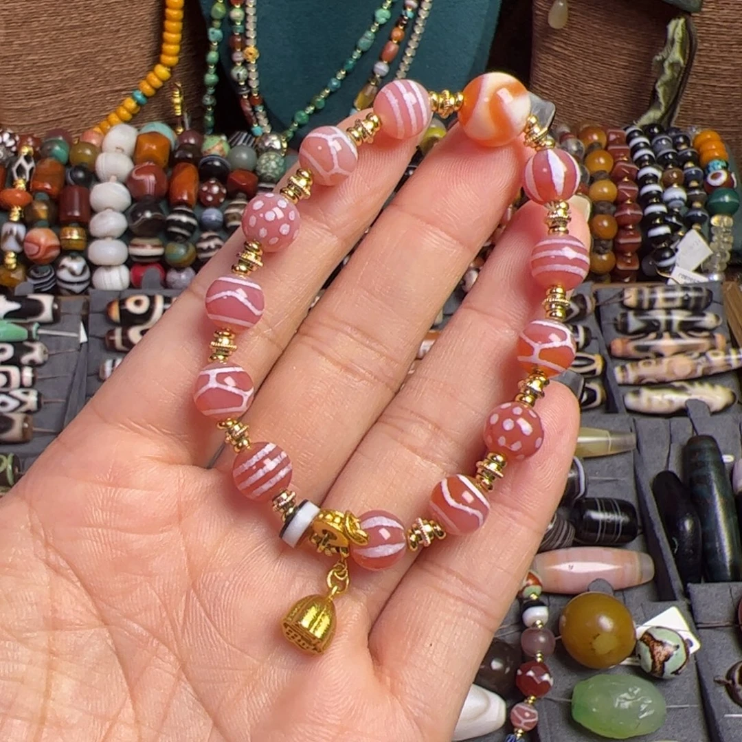 玛瑙/玉髓未镶嵌手链