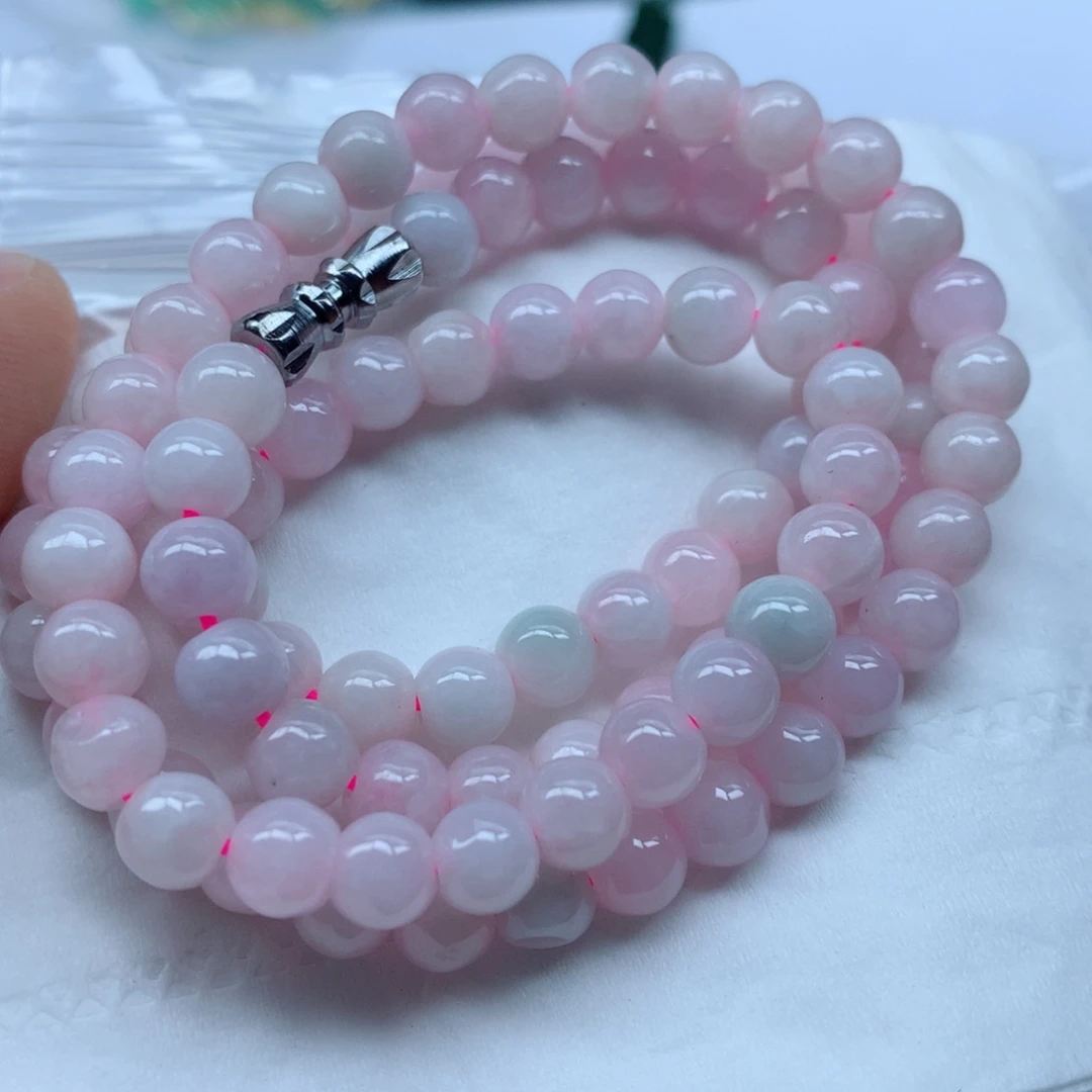 翡翠项链未镶嵌翡翠