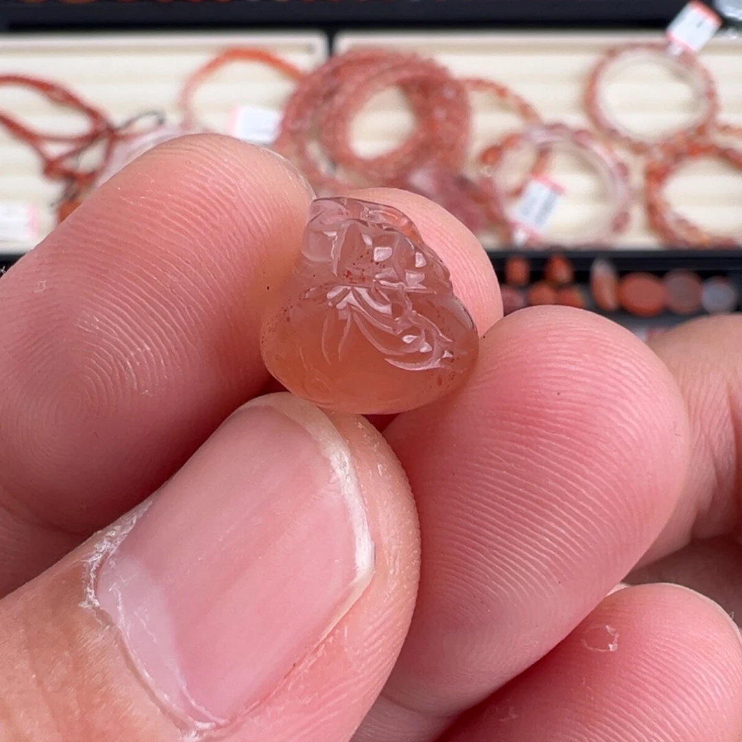 未镶嵌川料南红玛瑙福袋