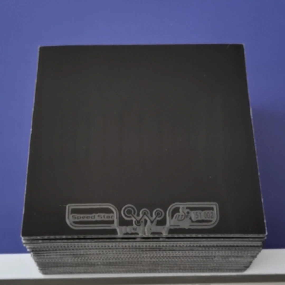 TWC 黑色碳素海绵 海绵中含12K碳元素 乒乓球套胶