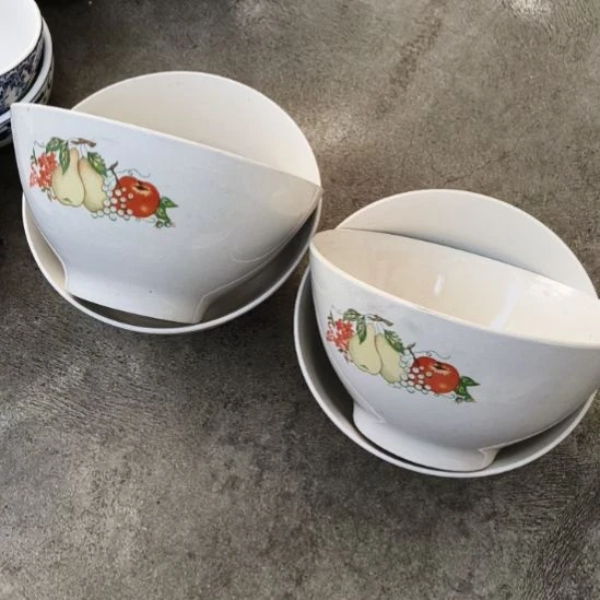 多***悟瓷陶瓷盘子碗啥都有四个