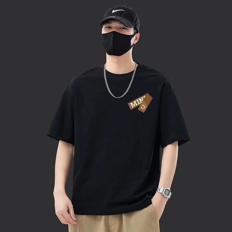 仓石一树潮牌美式短袖t恤男士2025夏季新款宽松休闲百搭半袖上衣T