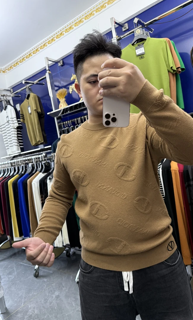 25年1166#【冬季加厚上新-主播同款5个色】高品质4平16针羊毛衫