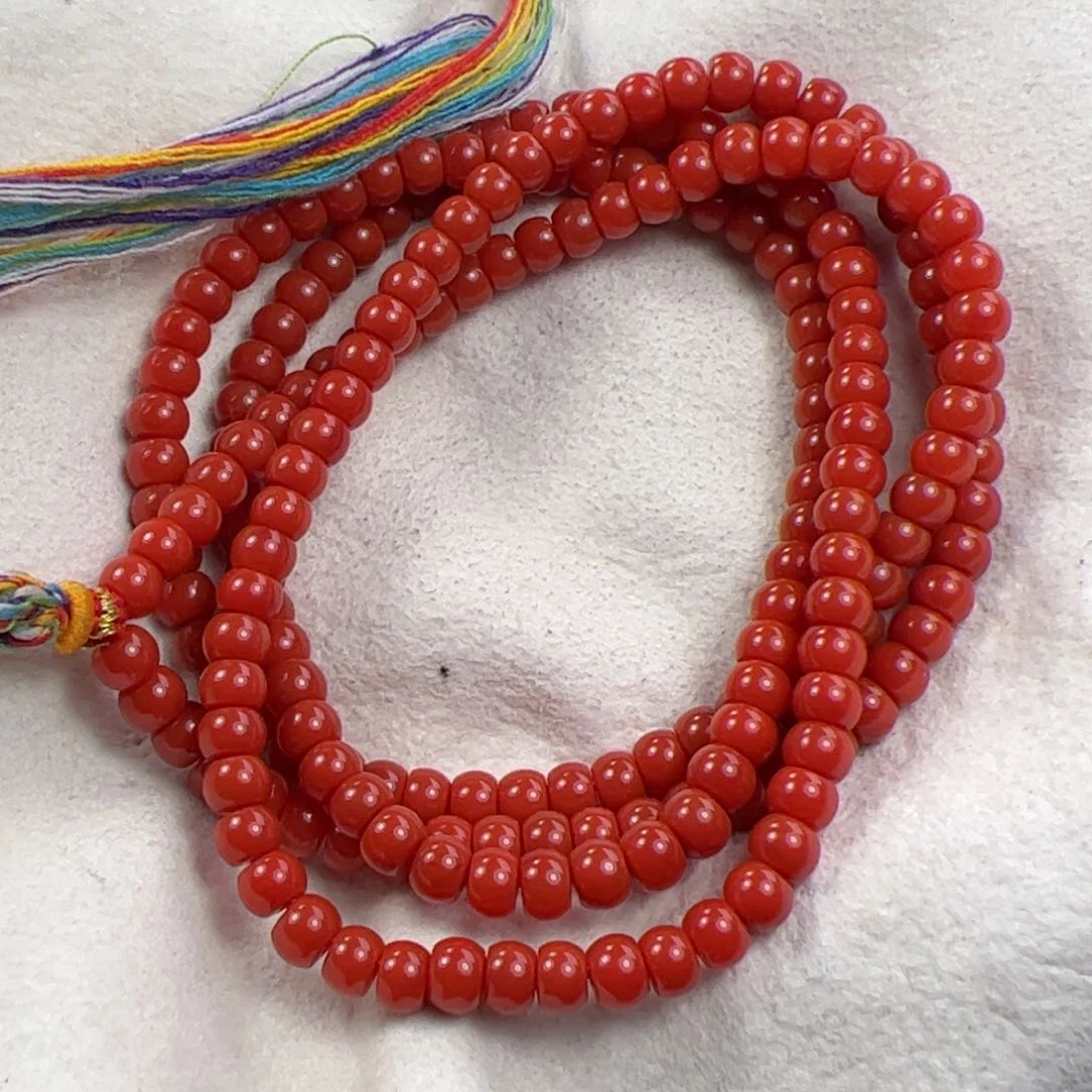 南红玛瑙手串未镶嵌