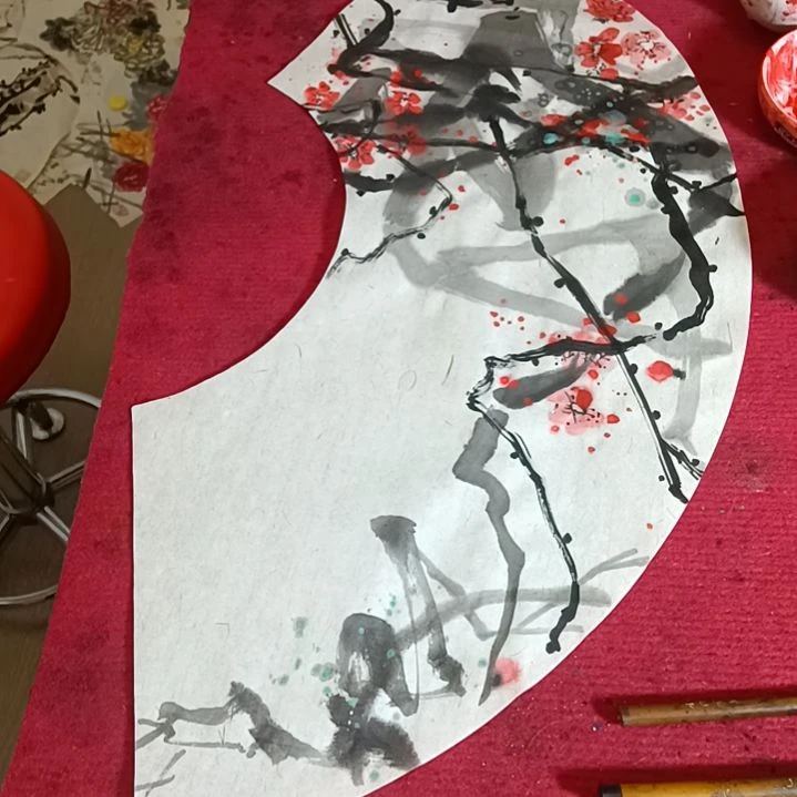 国画画家雷鸣作品