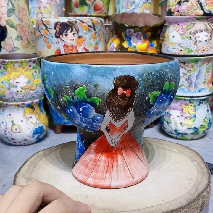 景德镇艺术手绘作品