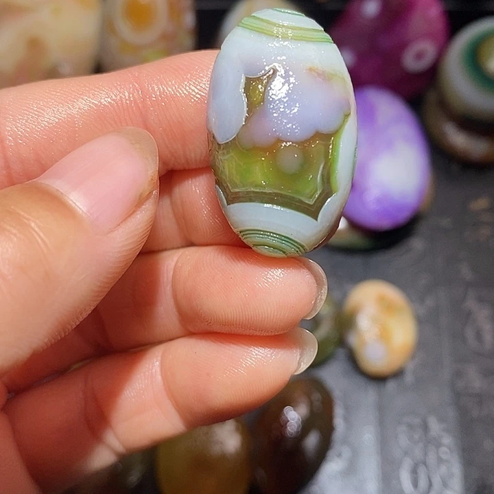 ****意玛瑙/玉髓颈饰合金