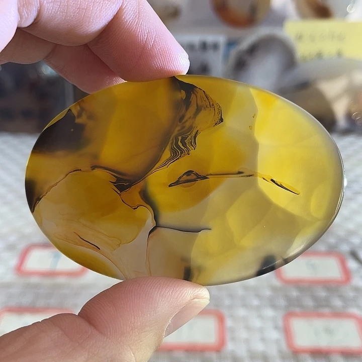 玛瑙/玉髓合金颈饰