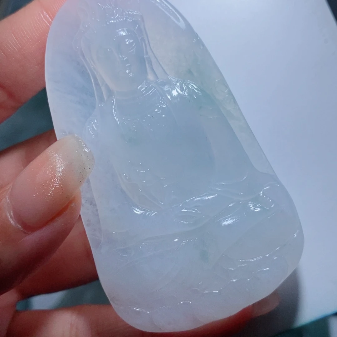 定制翡翠未镶嵌定制吊坠