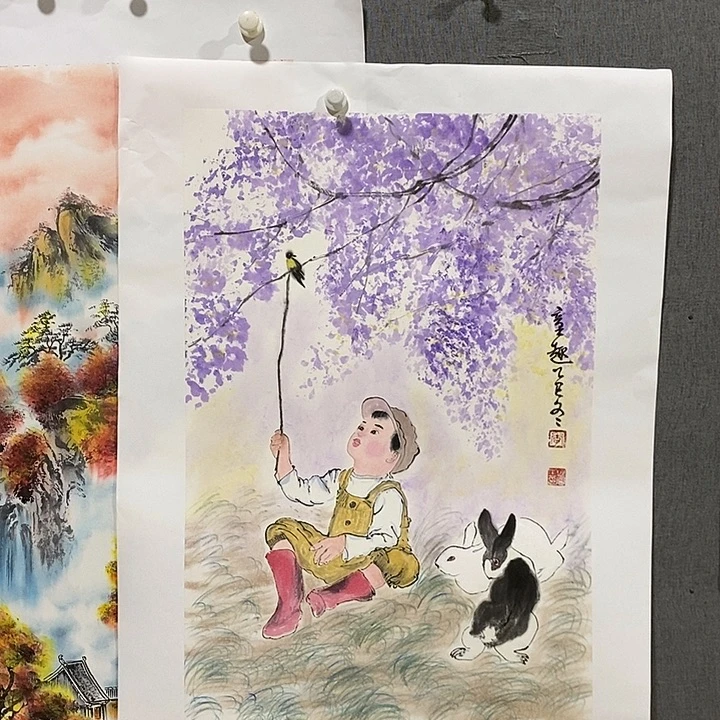 国画手写手绘作品248