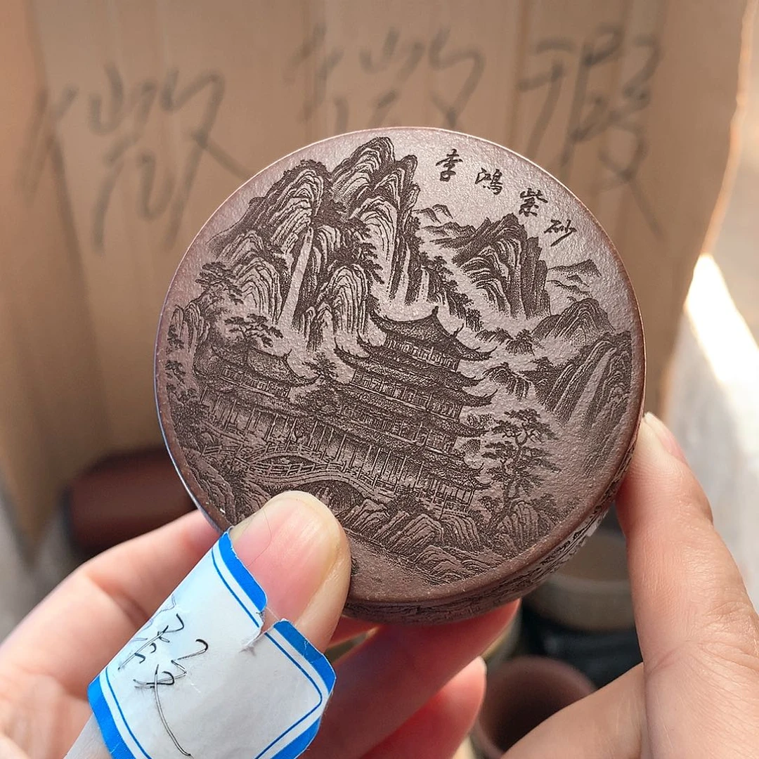 紫砂杯子微微紫砂茶具