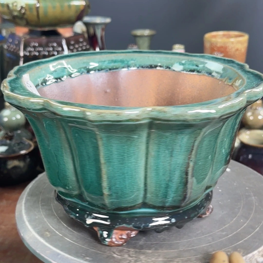 *****紫砂花盆734 瑕疵品