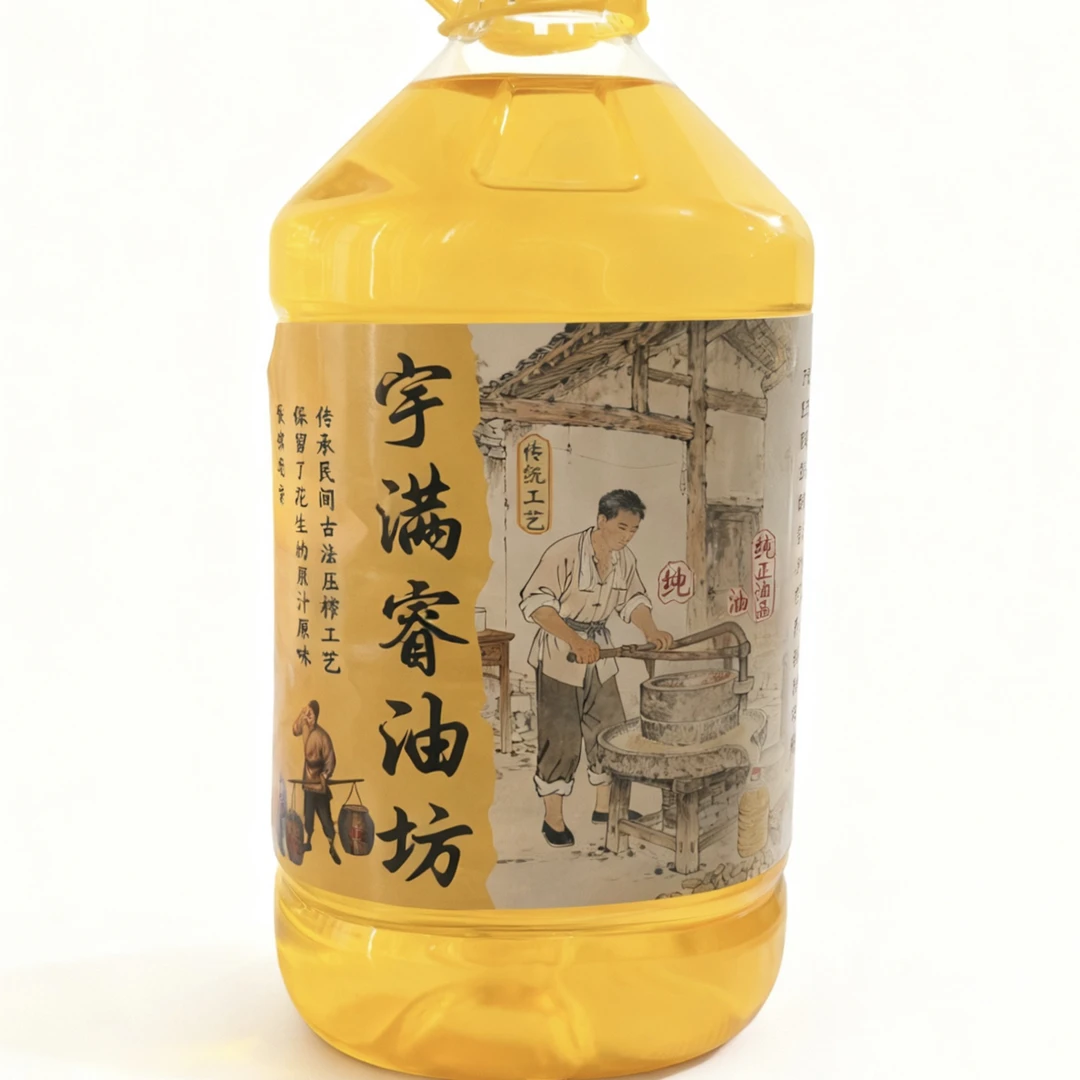 5L纯正花生油 支持试吃1斤