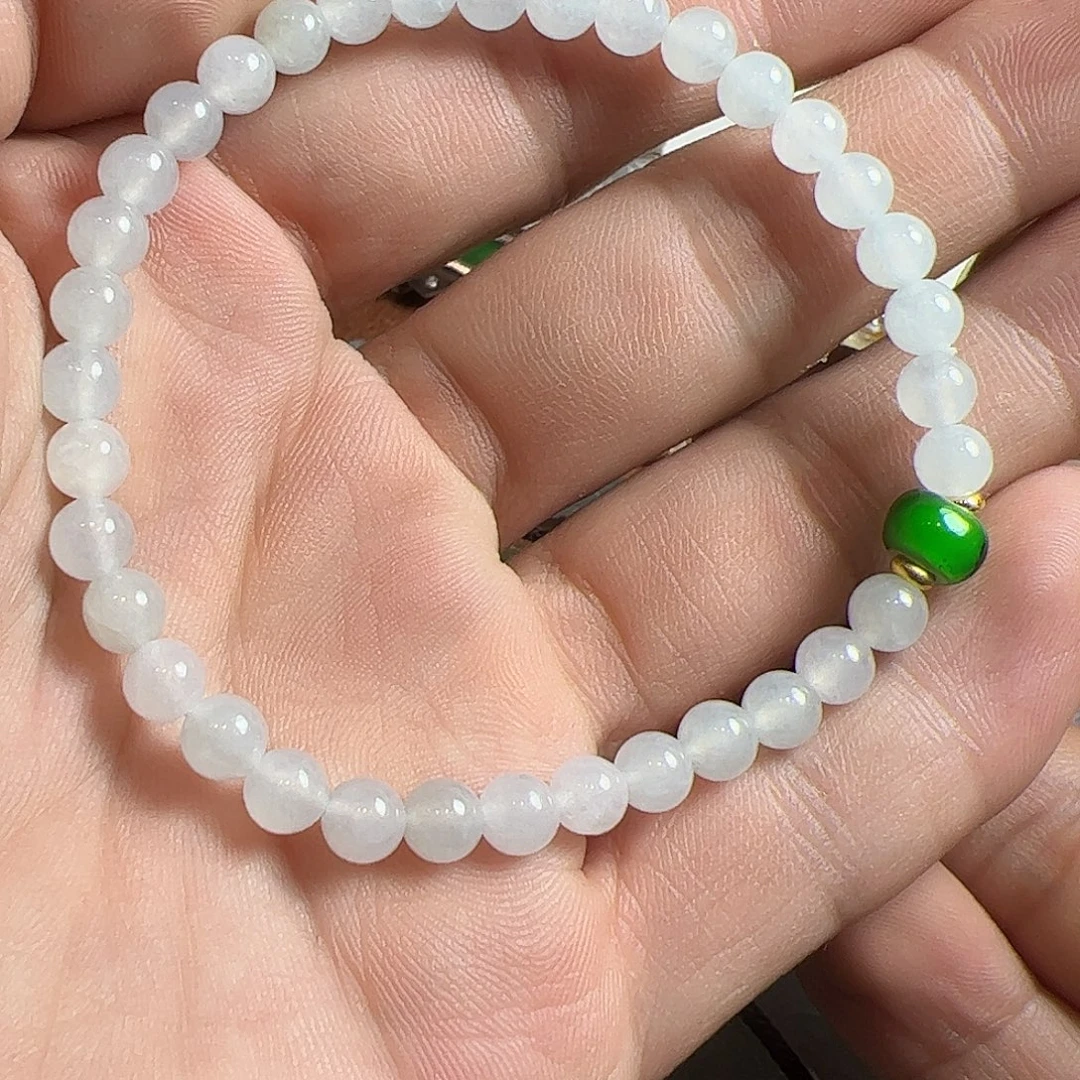 未镶嵌手链翡翠翡翠手串