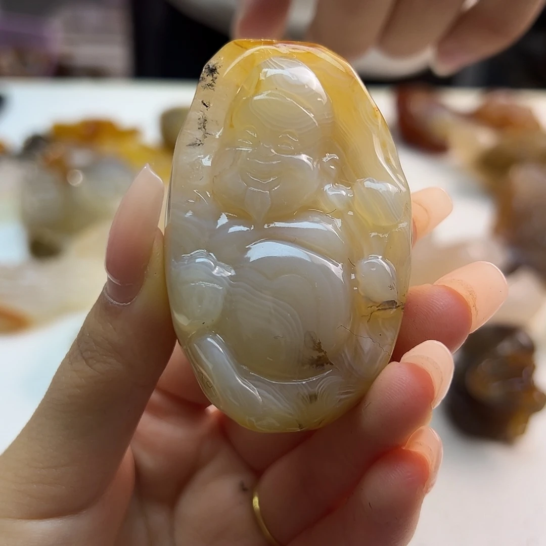 玛瑙/玉髓合金颈饰