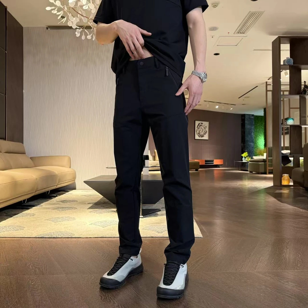 222款户外三防全标刺绣冬季新款冲锋裤