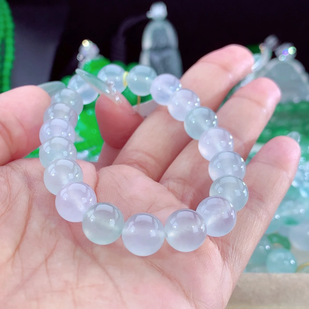 未镶嵌手串翡翠天然缅甸A货