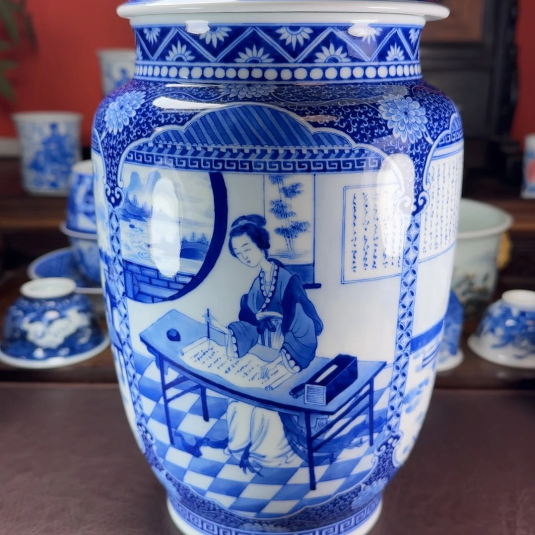 瓷片当代景德镇陶瓷手绘茶具