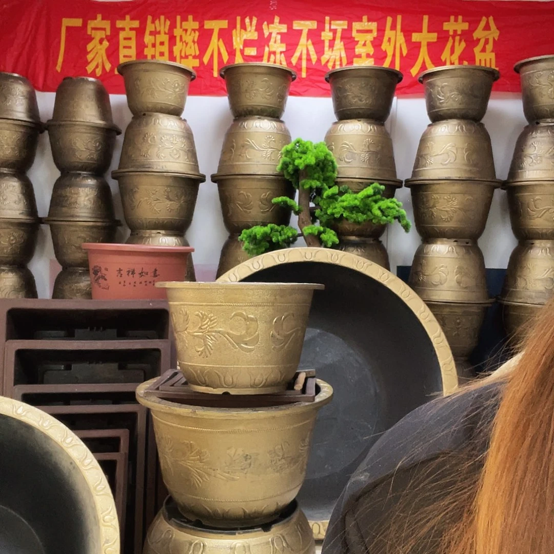 4个60盆栽！有孔有孔！