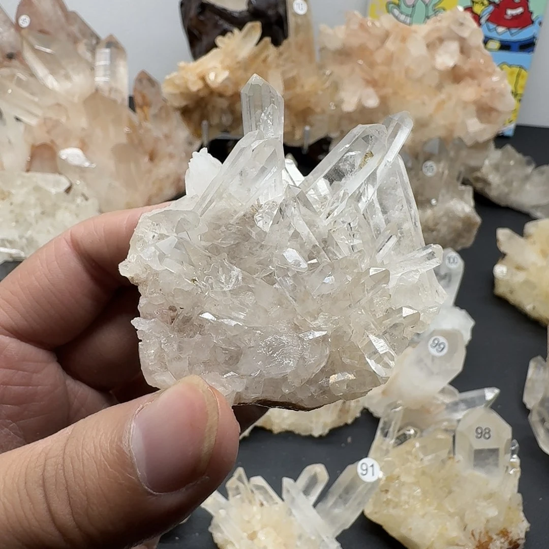 水晶银S925镶嵌珠宝半成品10