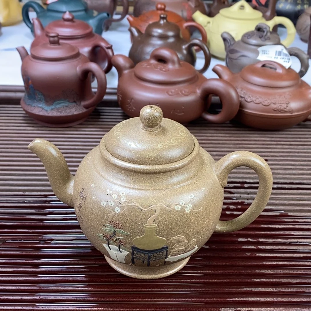 茶壶紫泥白2 宫灯