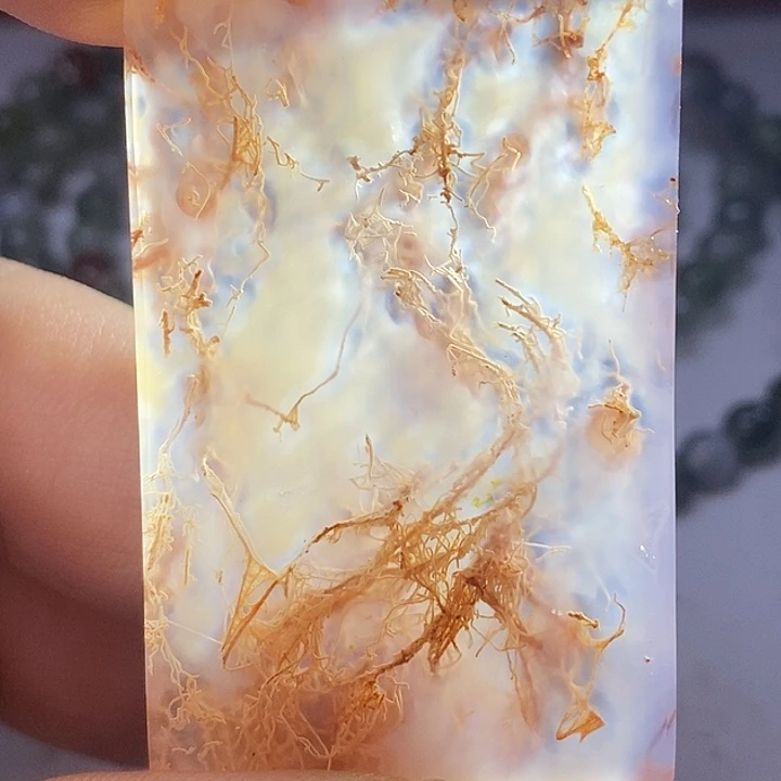 天***空玛瑙/玉髓未镶嵌颈饰