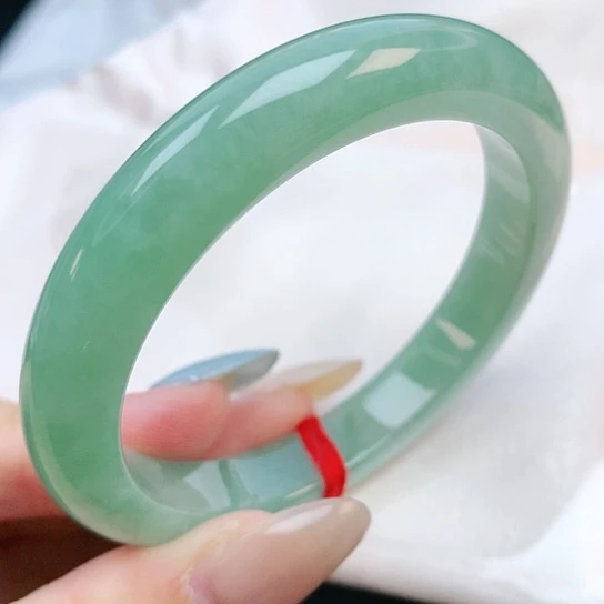 未镶嵌手镯翡翠54圈口991466