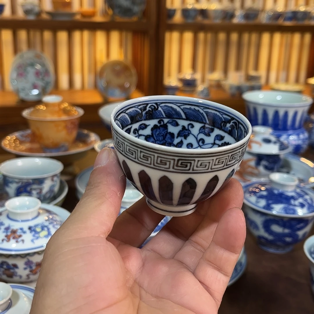 錡镇堂手工手绘杯