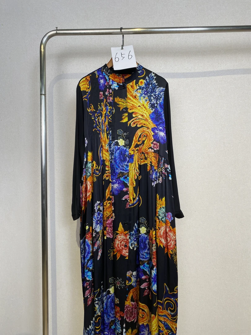 【花满林直播孤品专享】连衣裙656