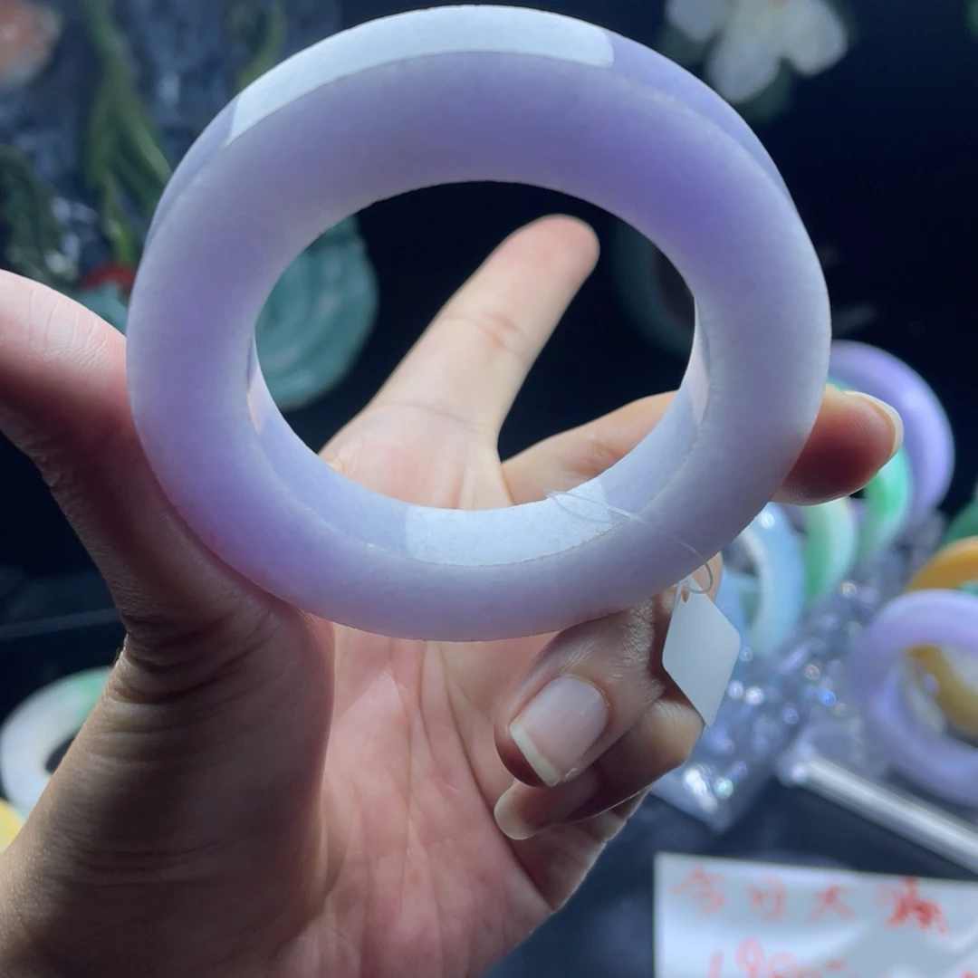 定制翡翠未镶嵌天然翡翠A货手镯