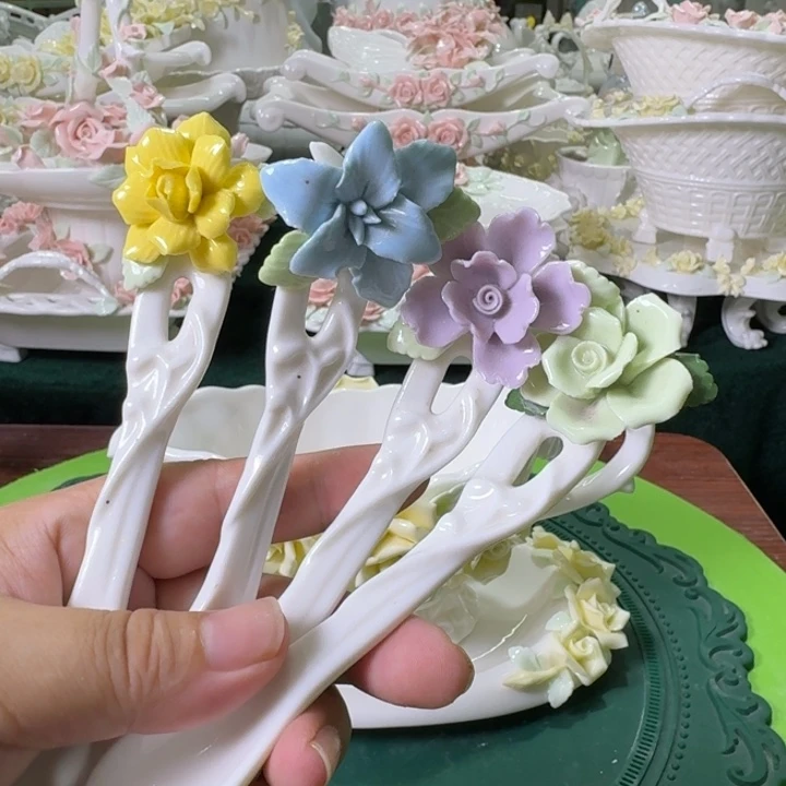 拍一发四咖啡勺餐具