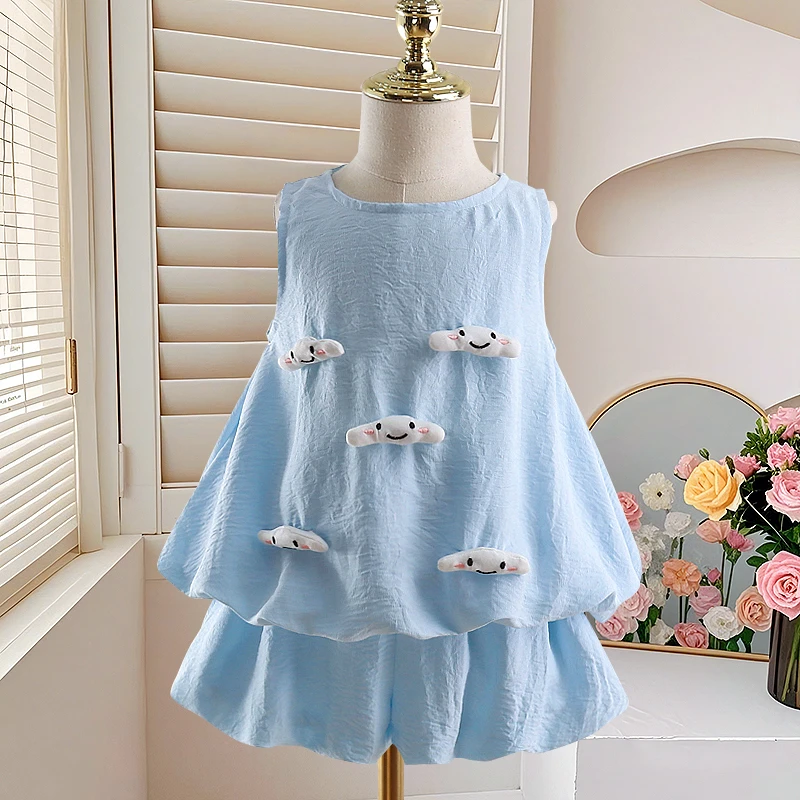 【256】女童套装常规实拍夏季套装