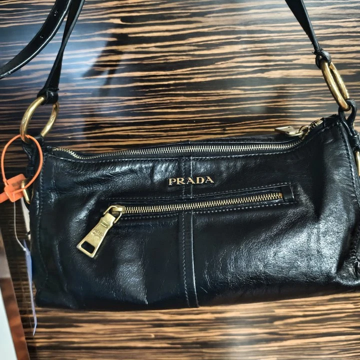 95新 Prada/普拉达 单肩腋下包/YW06508091/8091/护