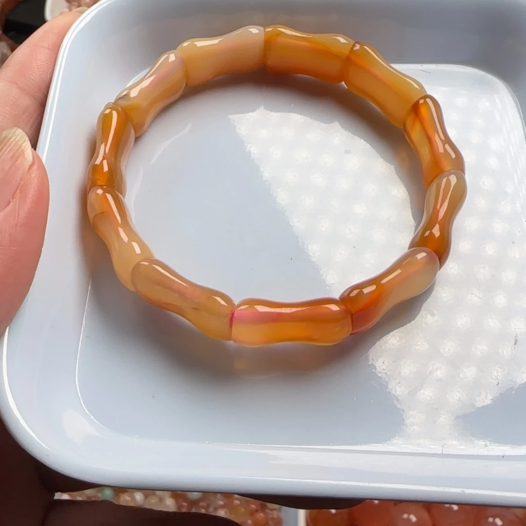 未镶嵌玛瑙/玉髓珠宝半成品