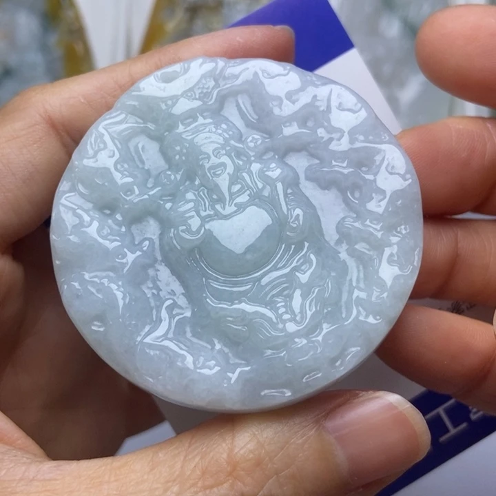 翡翠未镶嵌套链翡翠