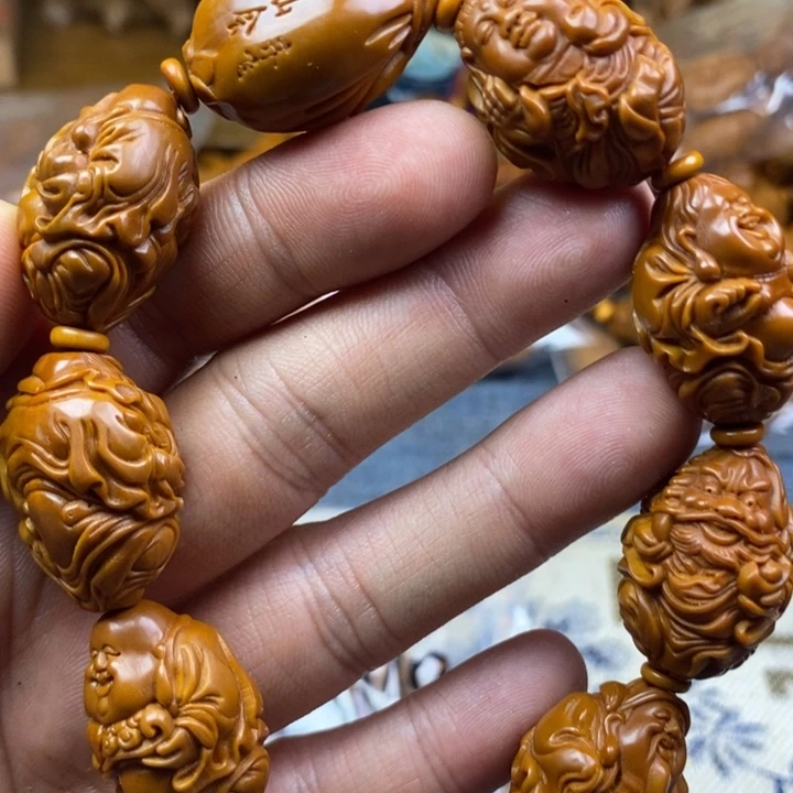 橄榄核手串/手链橄榄核雕工艺手串