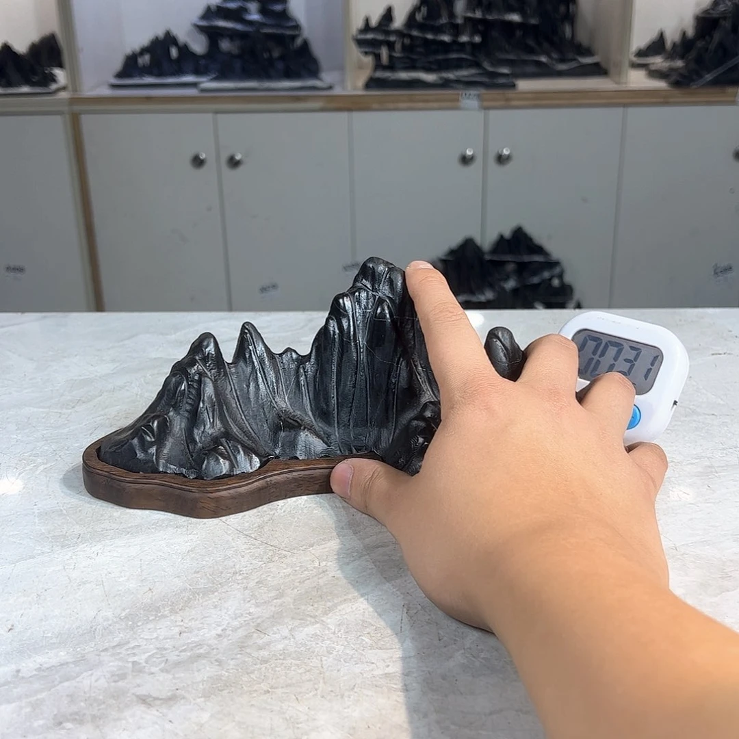 灵璧奇石博览会摆件只**客