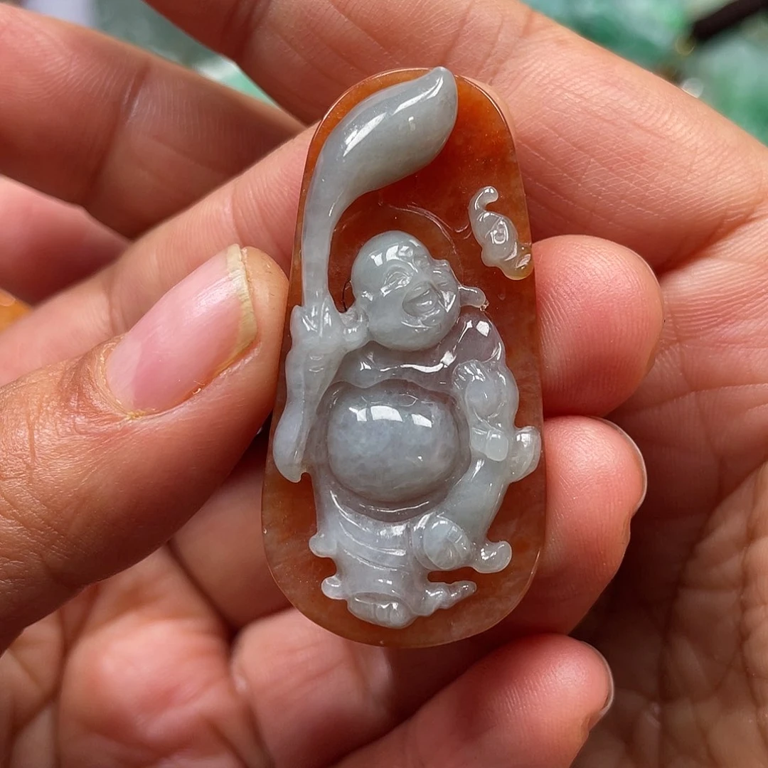 颈饰未镶嵌翡翠翡玉缘翡翠
