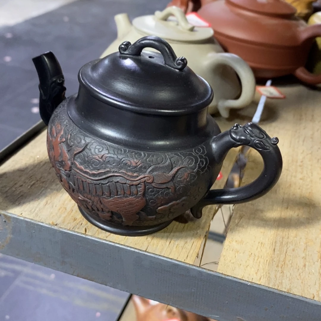 茶壶紫砂原矿手工174