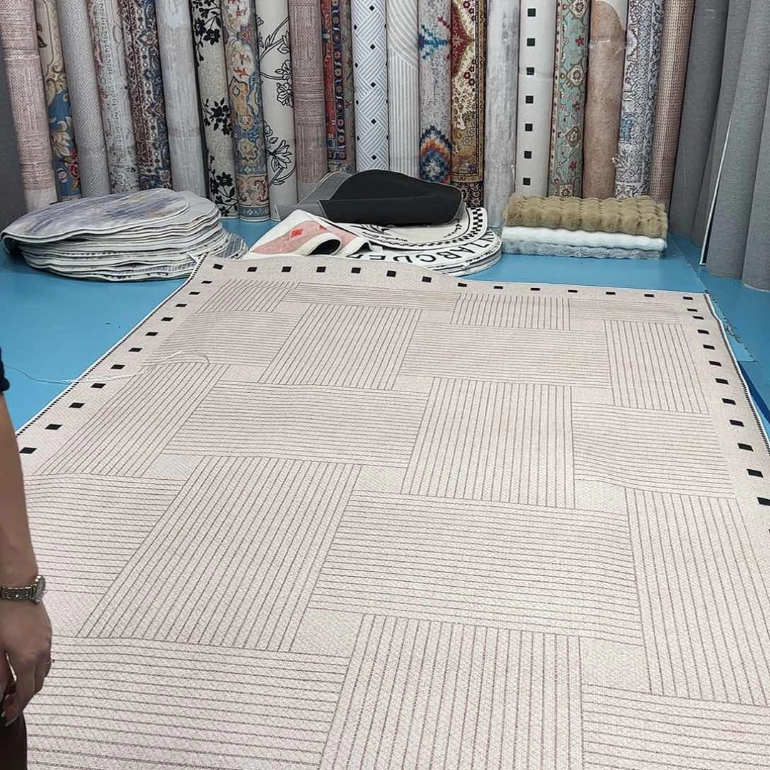 混纺238×364误差正负1-3厘米乳胶棉布底比利时绒微瑕