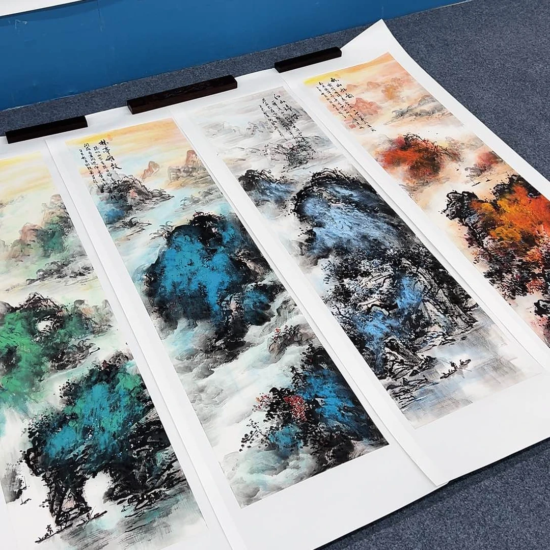 国画纯手绘作品欣赏