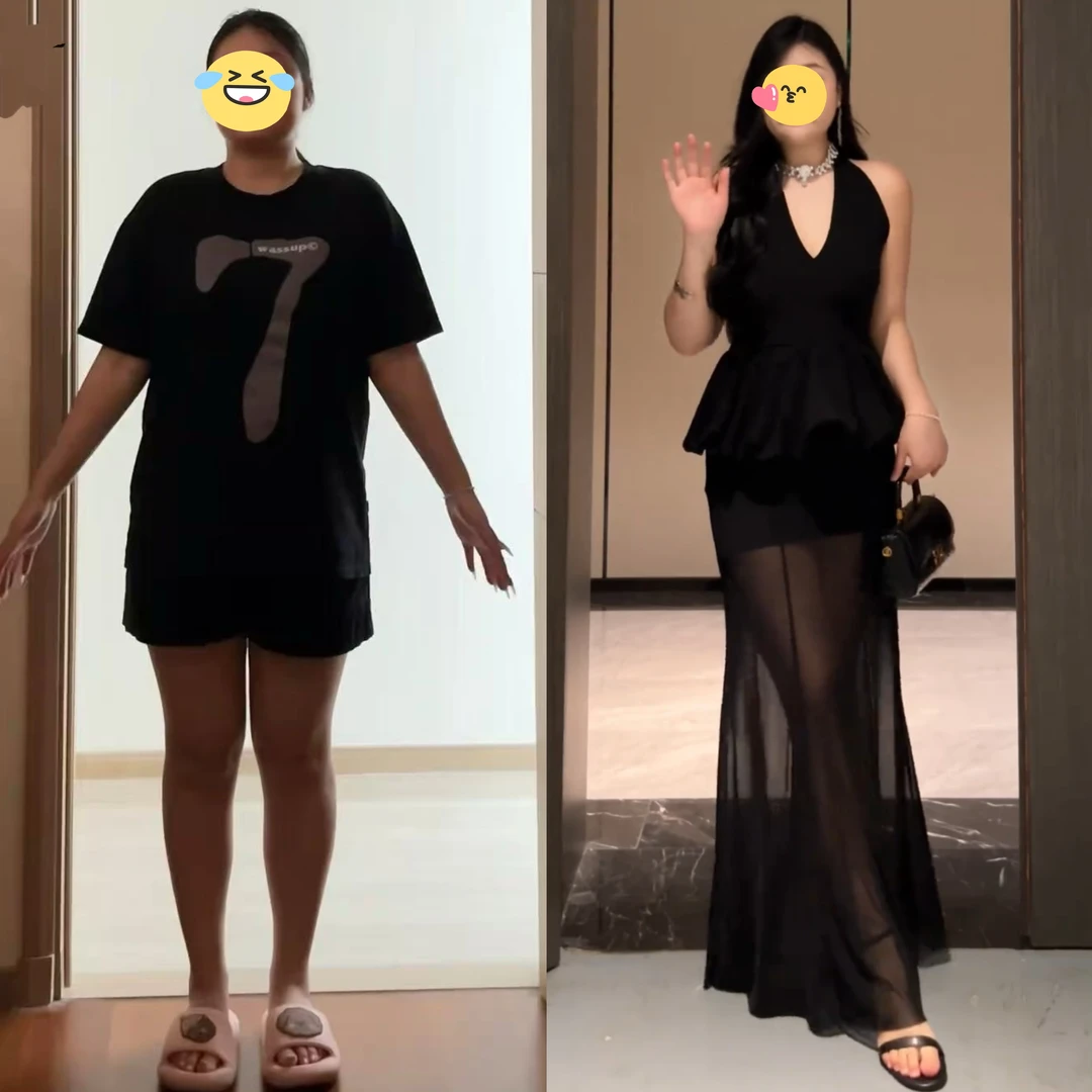 大码法式荷叶边性感挂脖连衣裙女夏季梨形身材网纱裙胖MM显瘦裙子