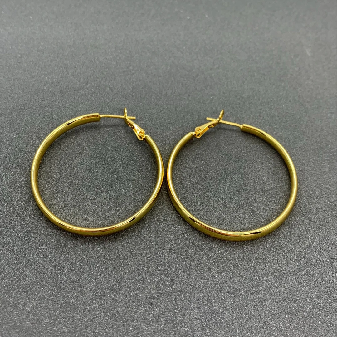 瑞福珠宝 手工镶嵌 百搭经典设计款耳饰 JD907