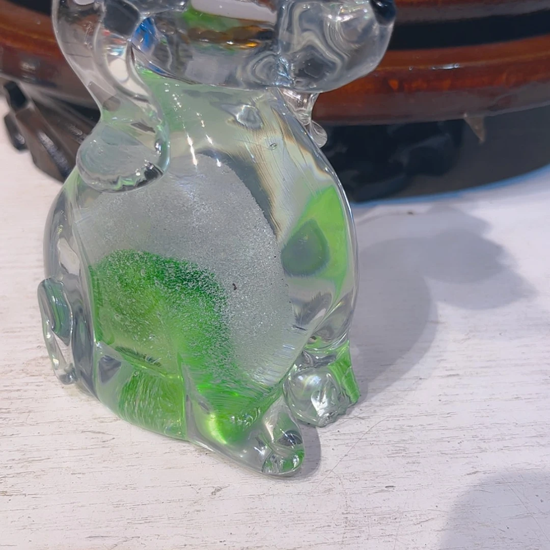 【闪购商品】琉璃手工艺品富*左脚瑕疵