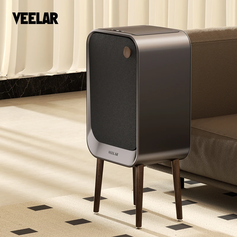 VEELAR智能感应垃圾桶家用2025新款客厅厨房高脚大号高颜值ZB