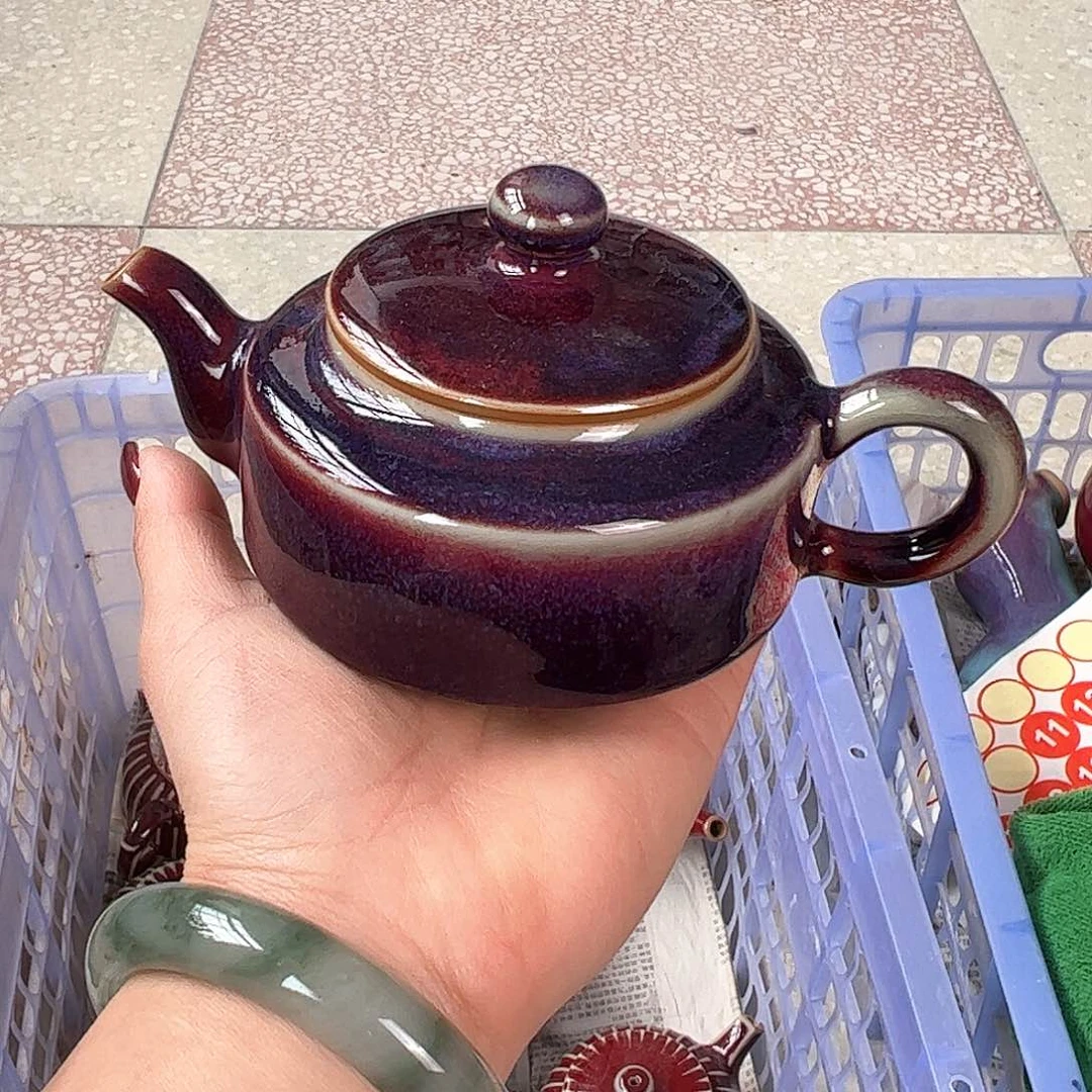 摆件郑家钧窑摆件微