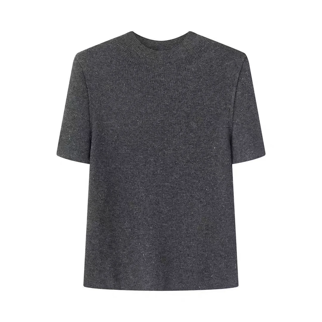 【毛衫】2025秋季新品迪家同款修身显瘦套头半高领针织衫467120